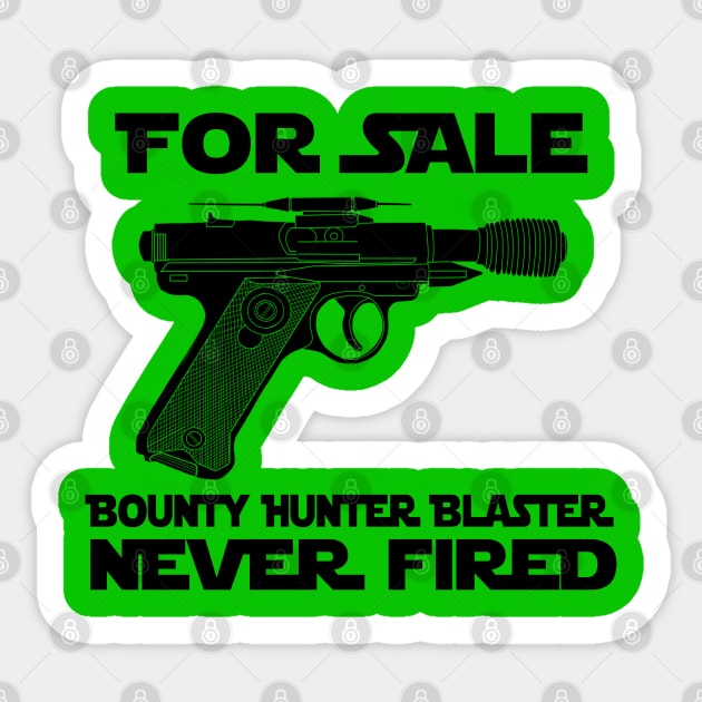 Never Fired Sticker by DistractedGeek